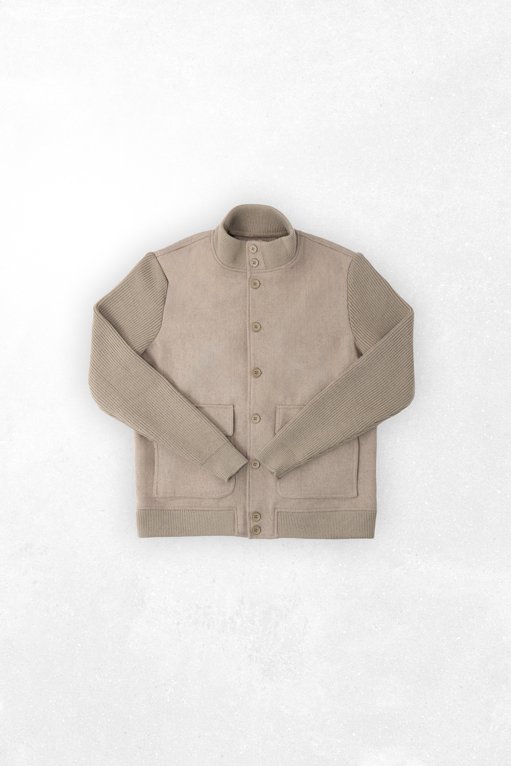 Gabardine Cardigan