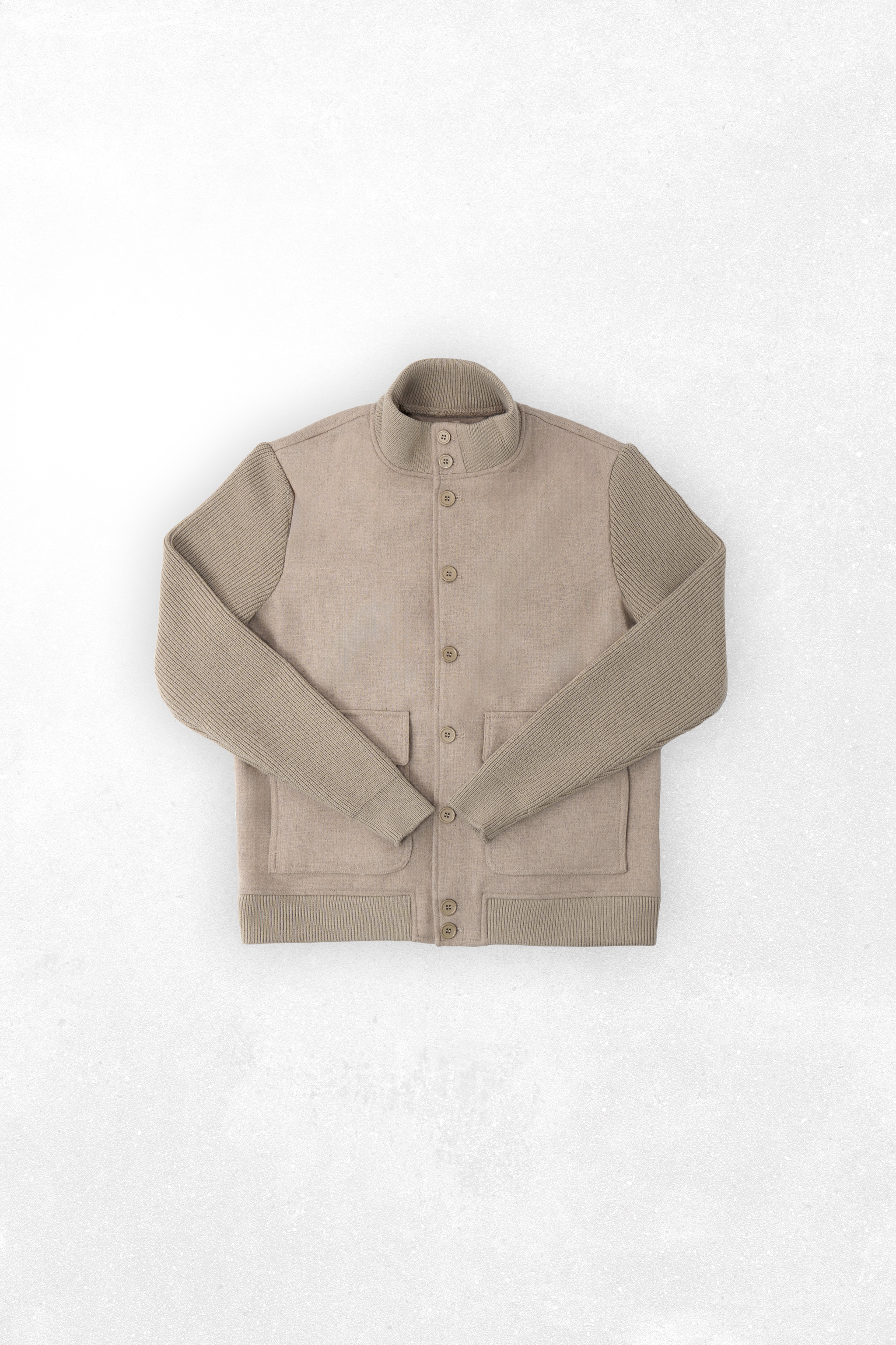 Gabardine Cardigan