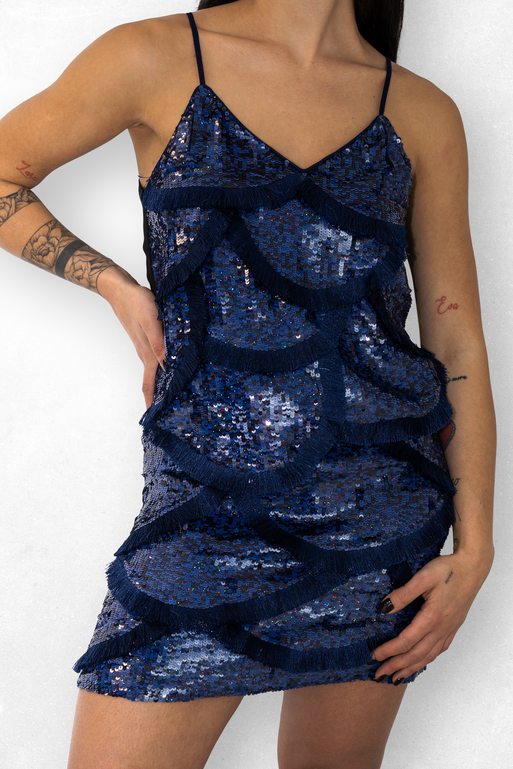 Pinko abito Avezzano paillettes