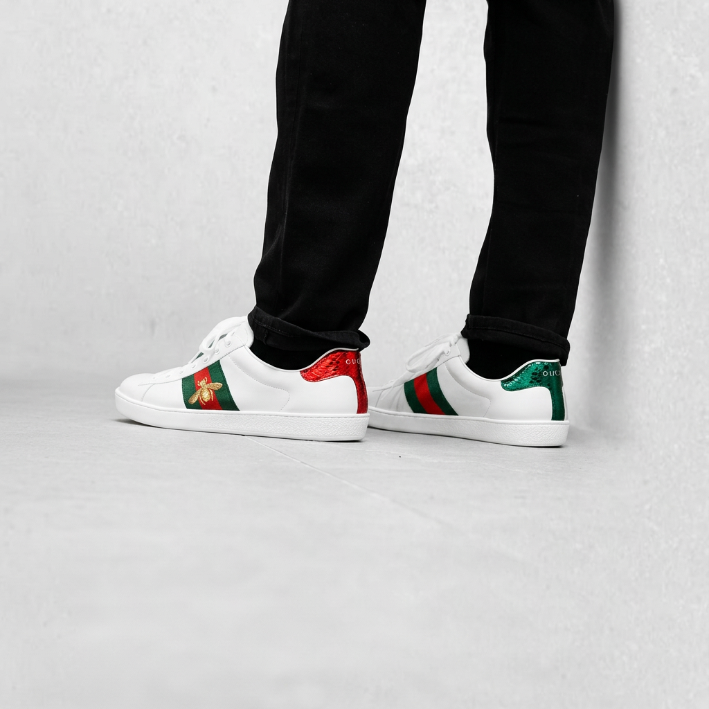 Gucci Sneaker Ace uomo con ape