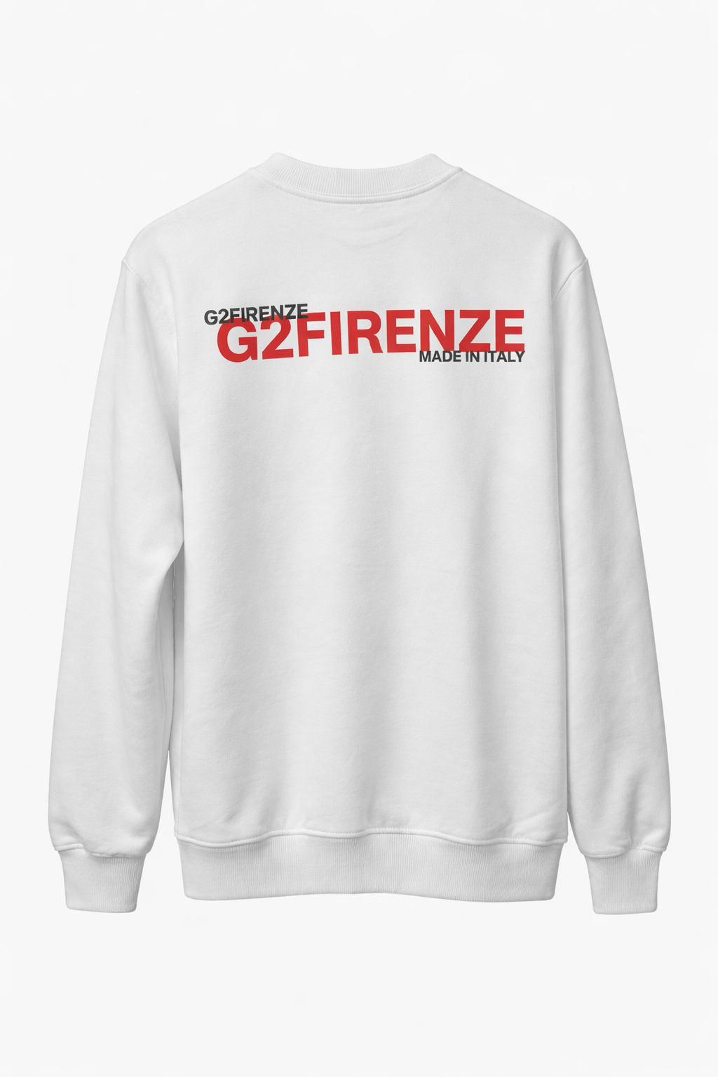 G2 FIRENZE felpa girocollo garzata