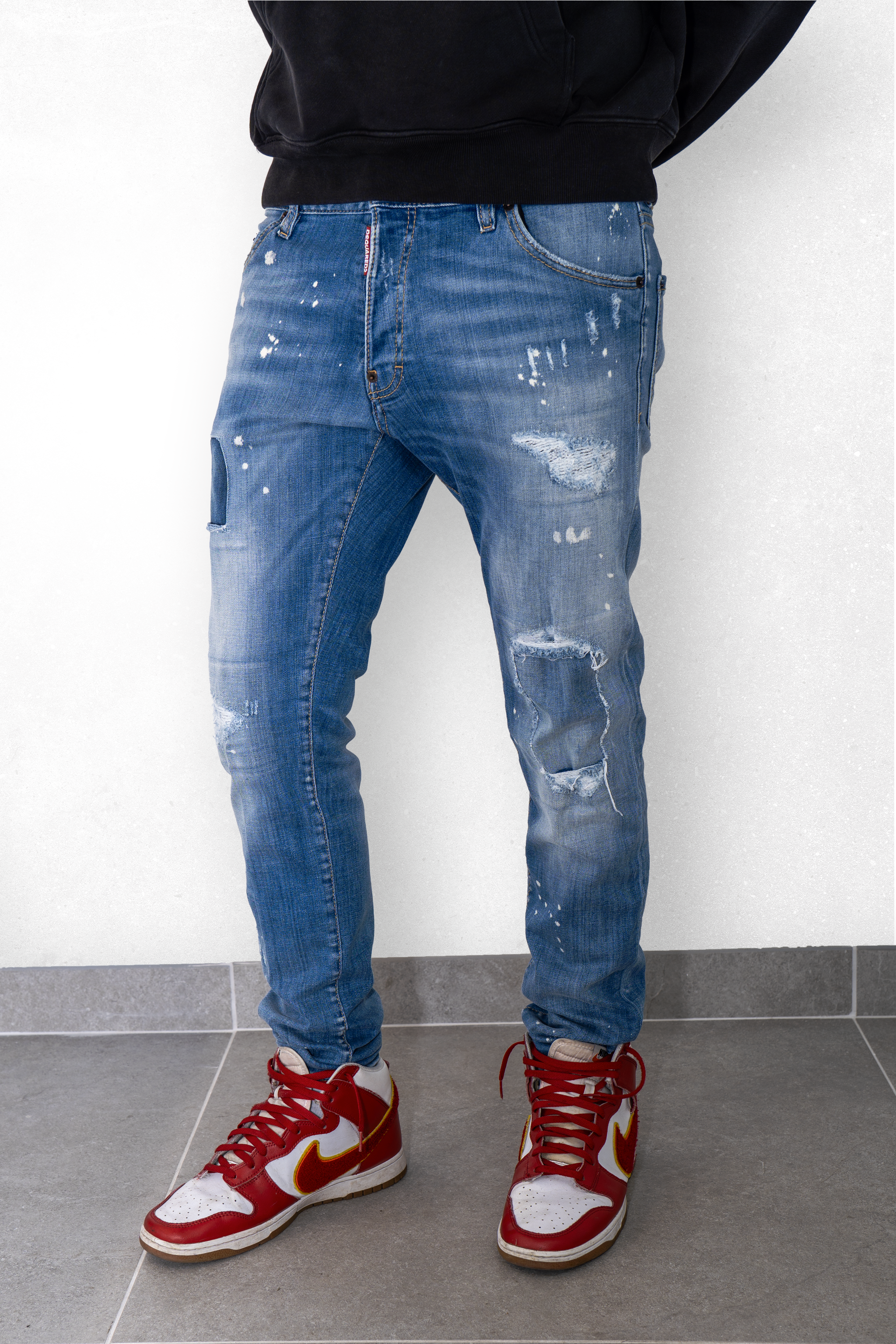 Dsquared jeans cool guy con strappi