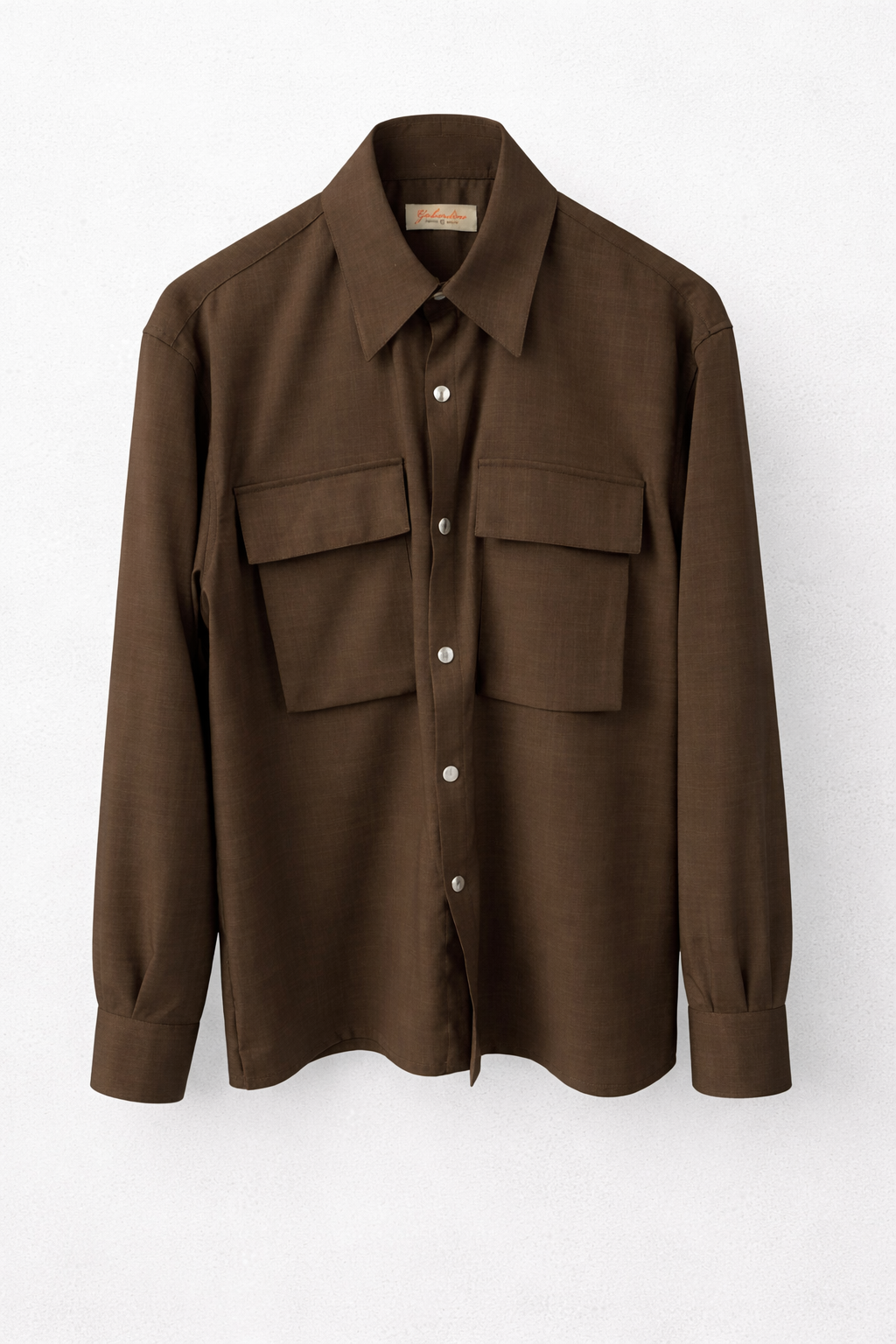 Gabardine camicia overshirt