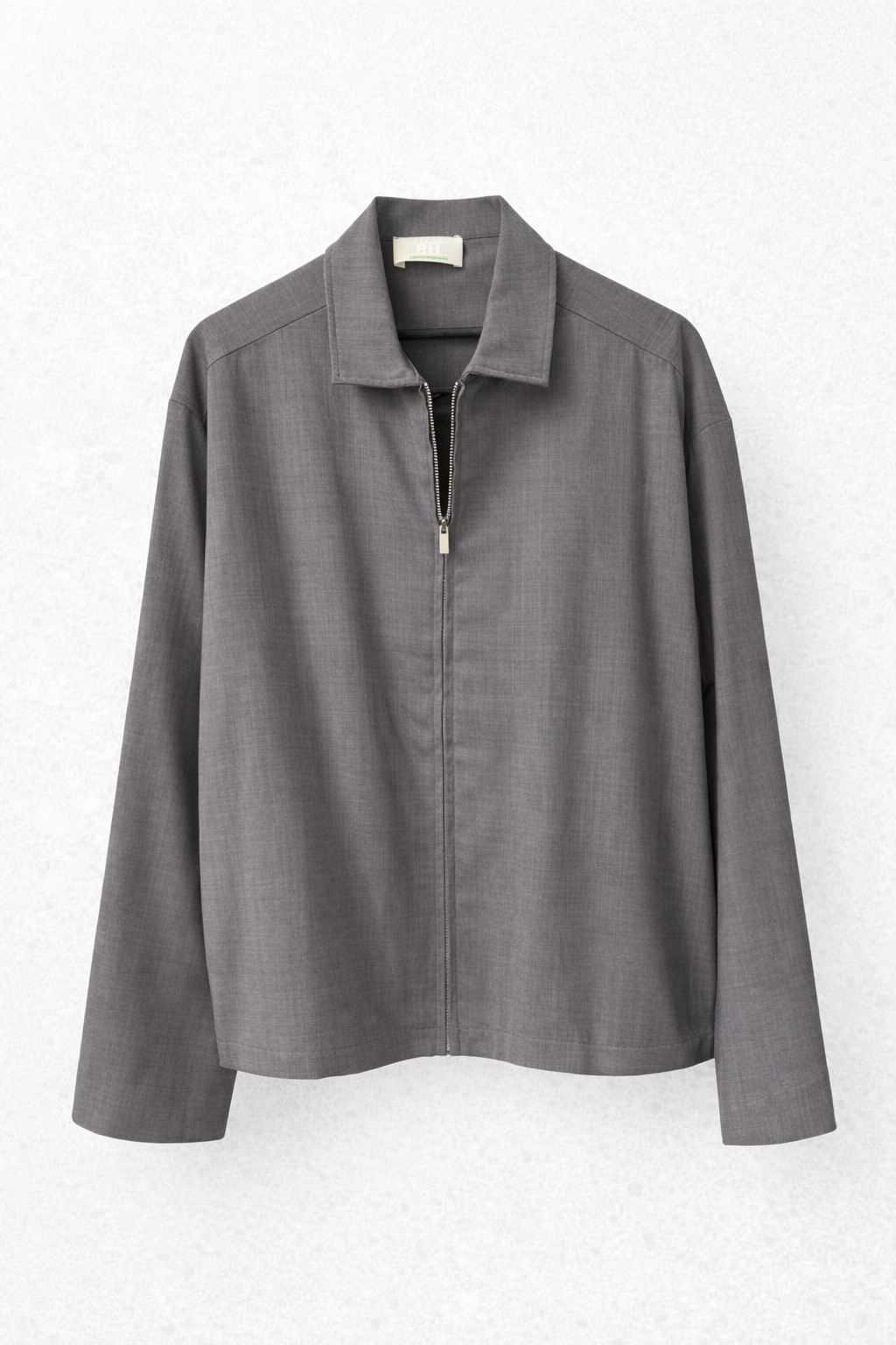 Peter Hadley Camicia overshirt con zip