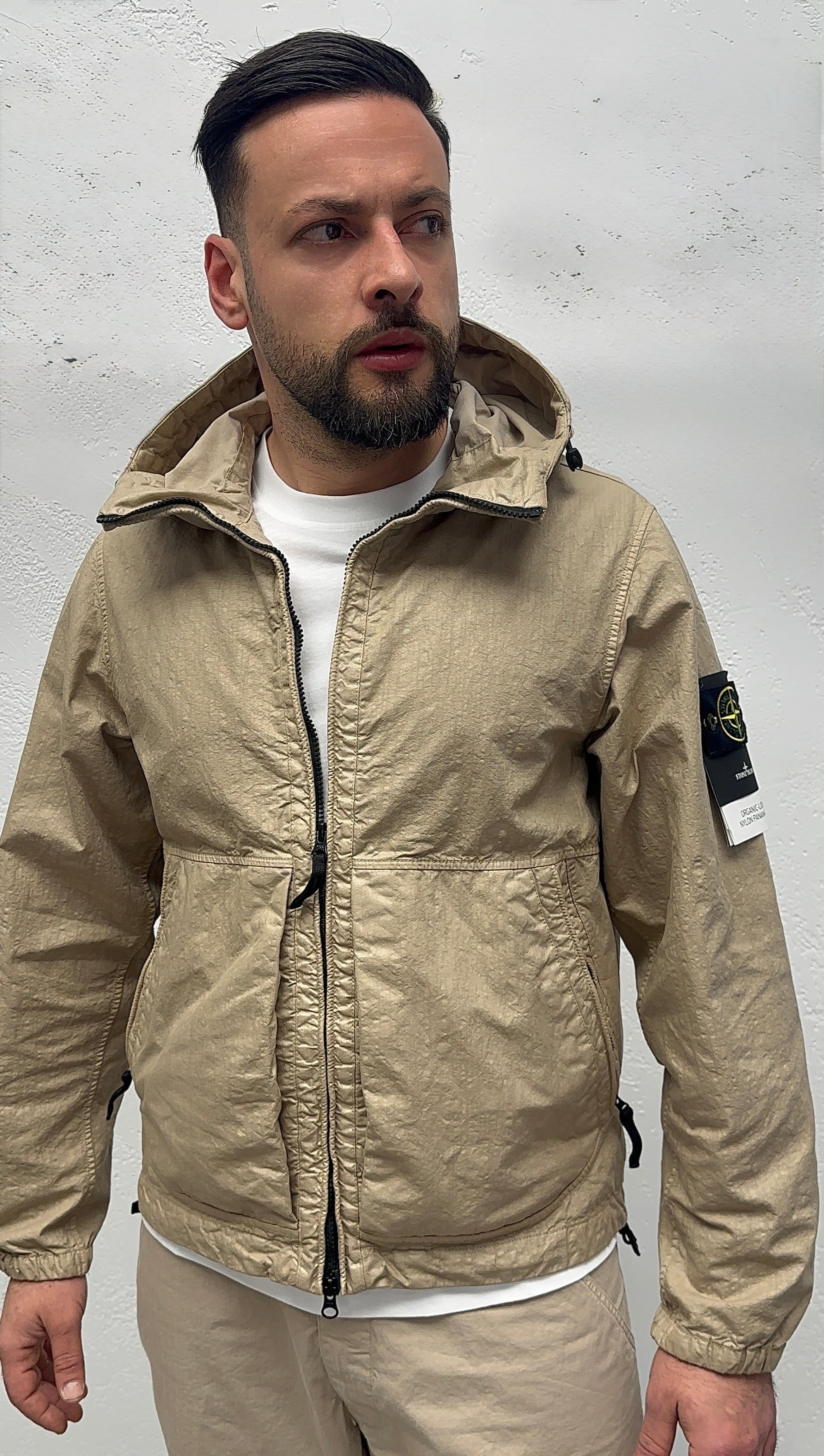 Stone Island giacca in 100% Nylon