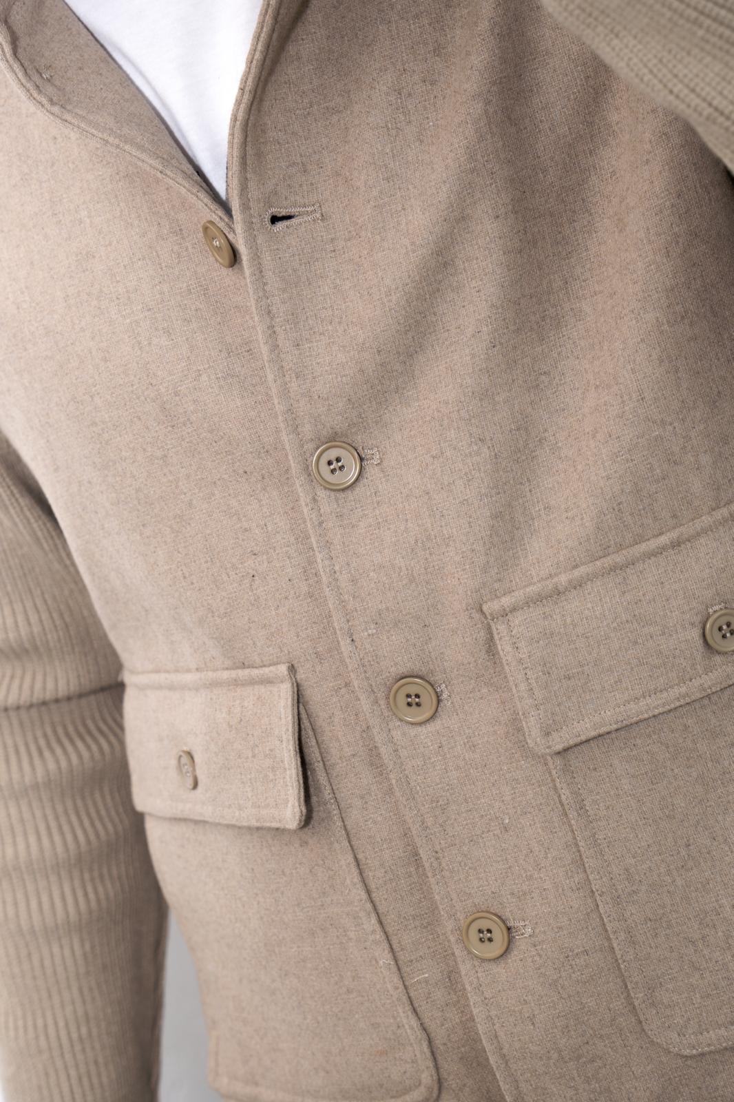 Gabardine Cardigan