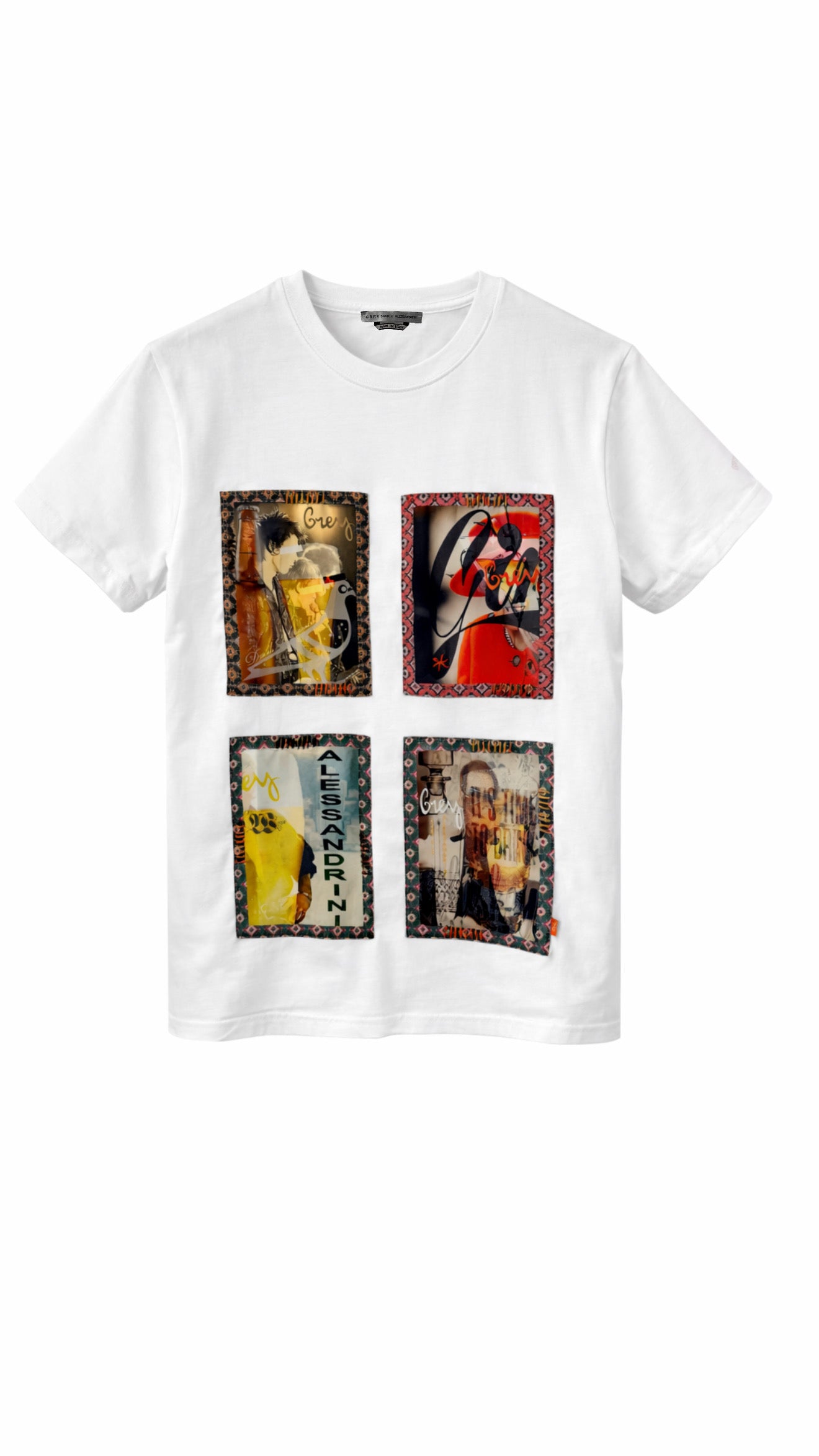 Grey Daniele Alessandrini t-shirt