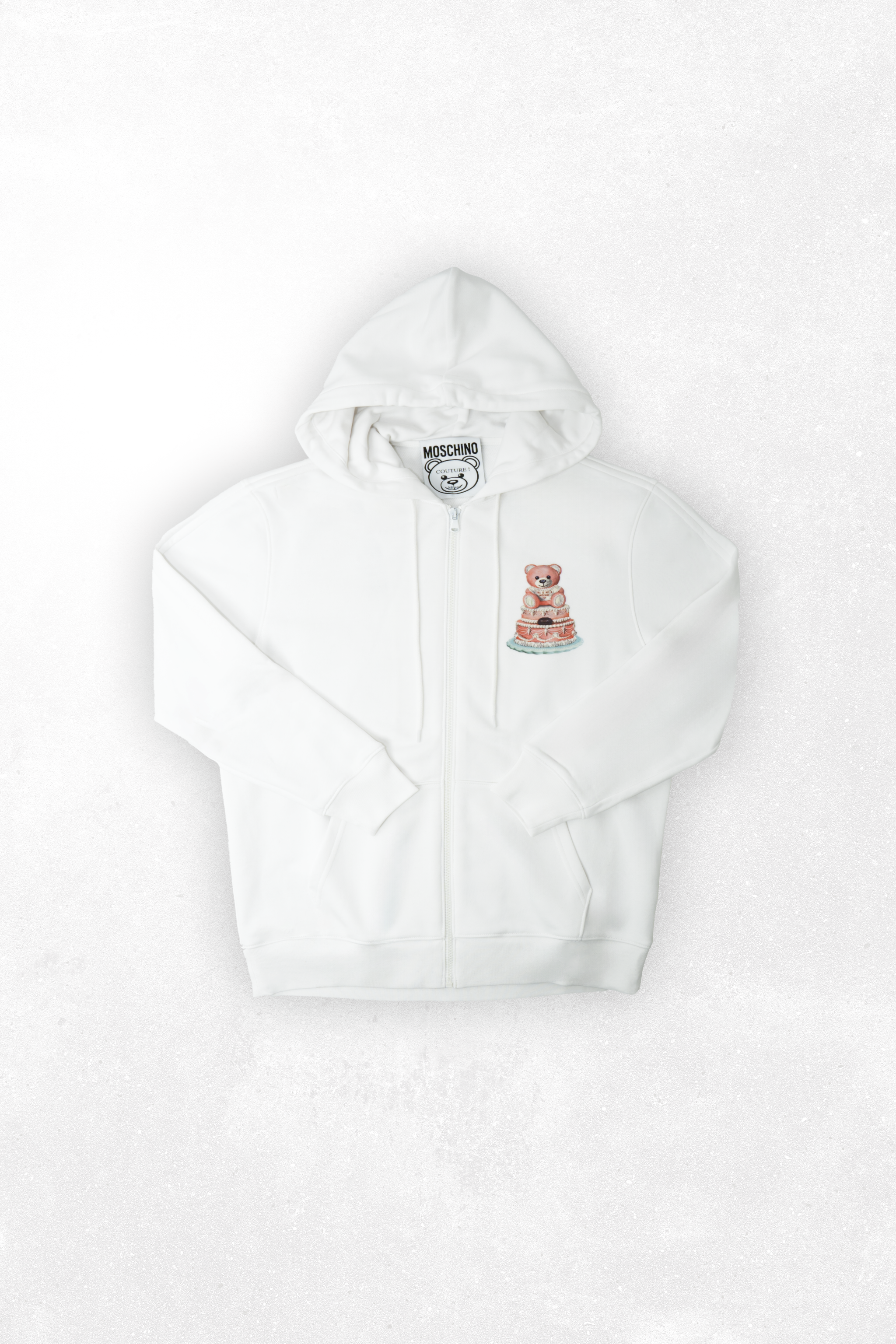 Moschino felpa con zip