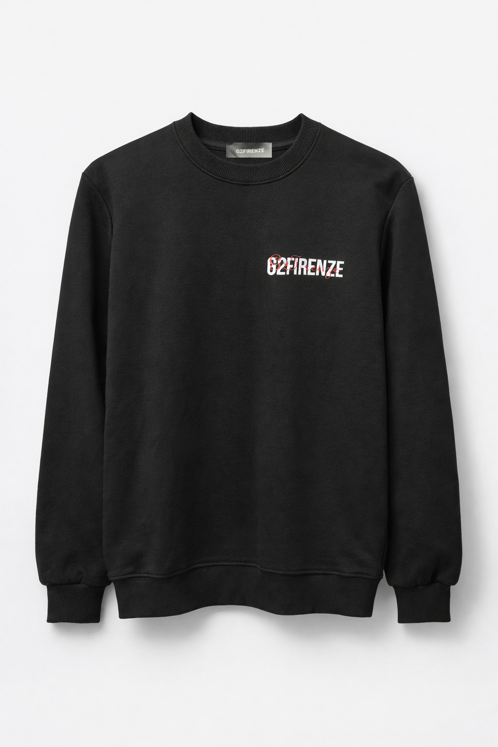 G2 FIRENZE felpa girocollo garzata