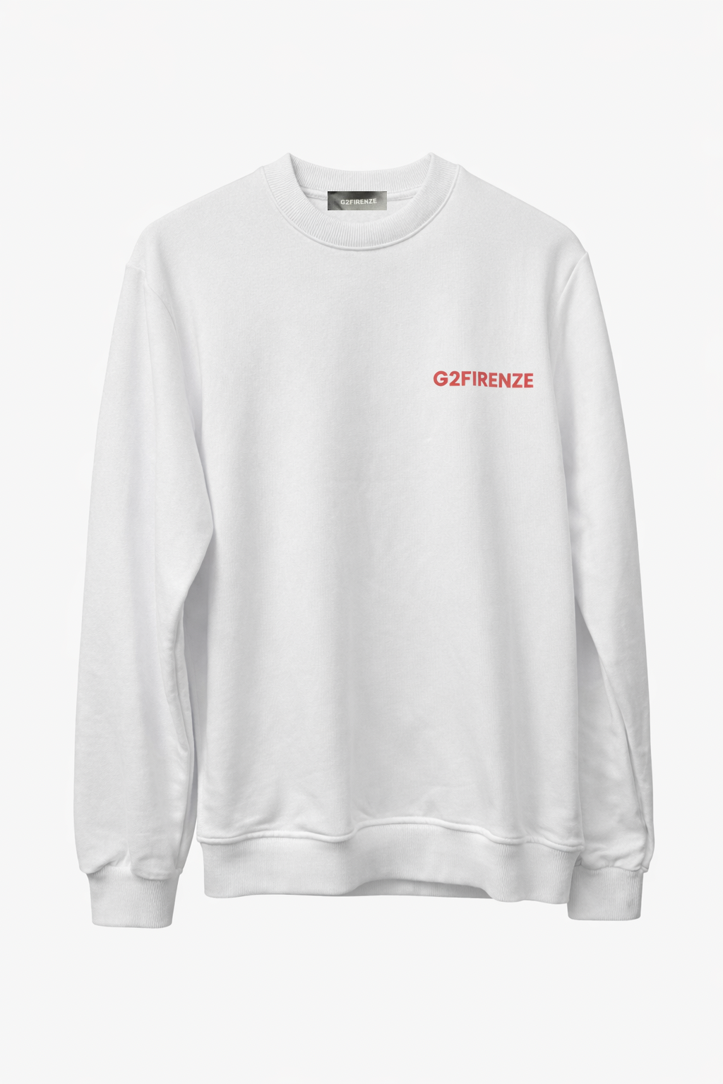 G2 FIRENZE felpa girocollo garzata