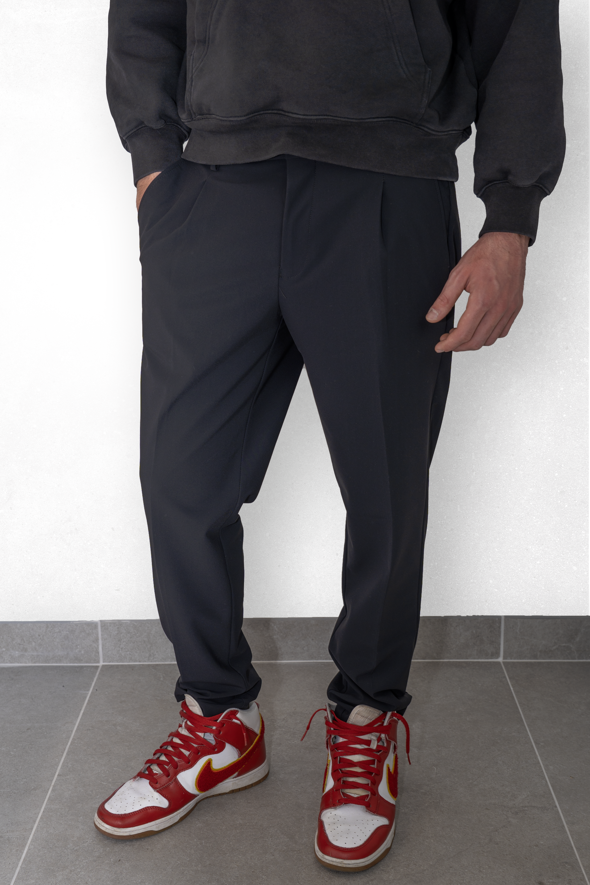 Gabardine pantalone classico sportivo